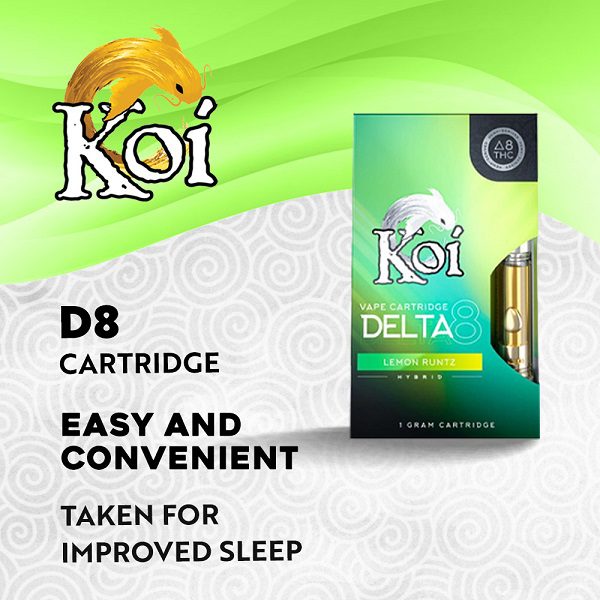 Koi Delta 8 THC Vape Cartridges 1 Gram Best Price