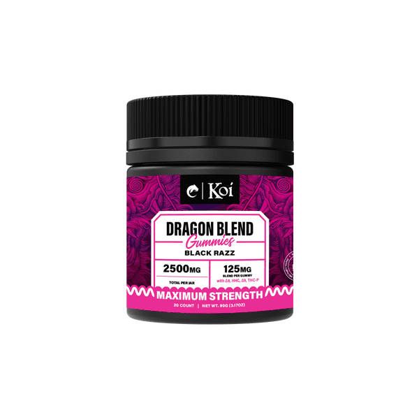 Koi Dragon Blend Gummies 2500mg | 20 Count Best Price