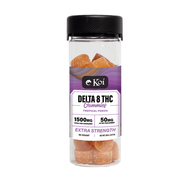 Koi Extra Strength Delta 8 THC Gummies 1500mg | 30 Count Best Price