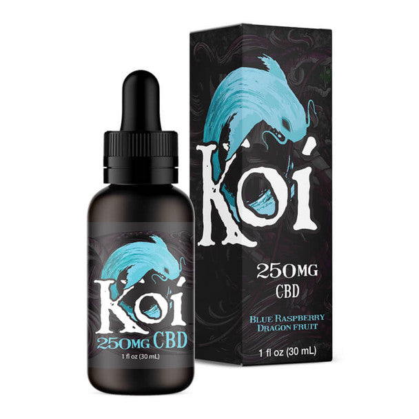 KOI CBD Vape Juice Blue Raspberry Dragon Fruit KOI 250MG 1000MG Best Price