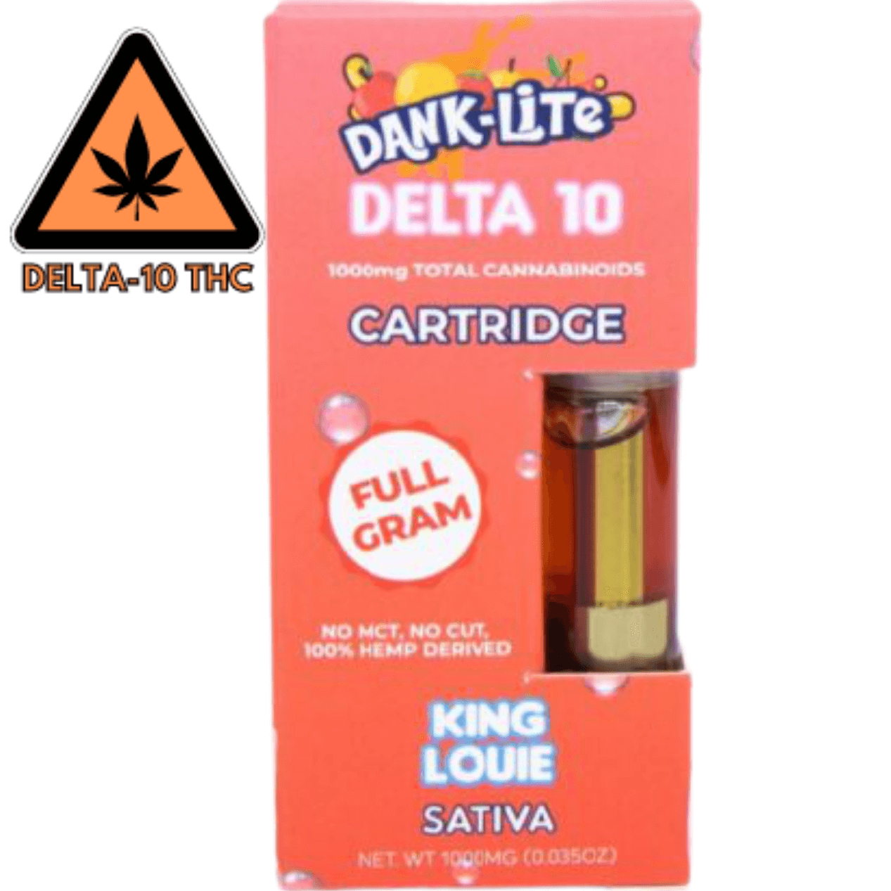 Dank Lite | Delta 10 + Delta 8 Cartridges - 1mL Best Price