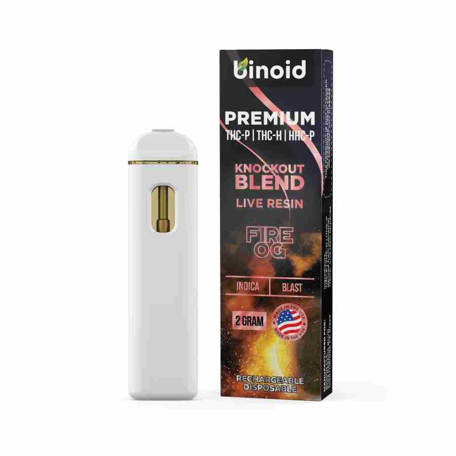 Binoid Knockout Blend THC-P + THC-H + HHC-P Rechargeable Disposables (2g) Best Price