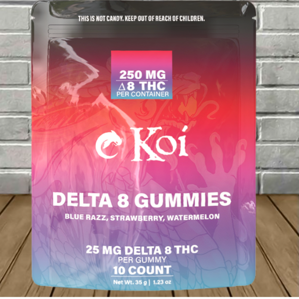 Koi Delta 8 Gummies Variety Pack 250mg Best Price