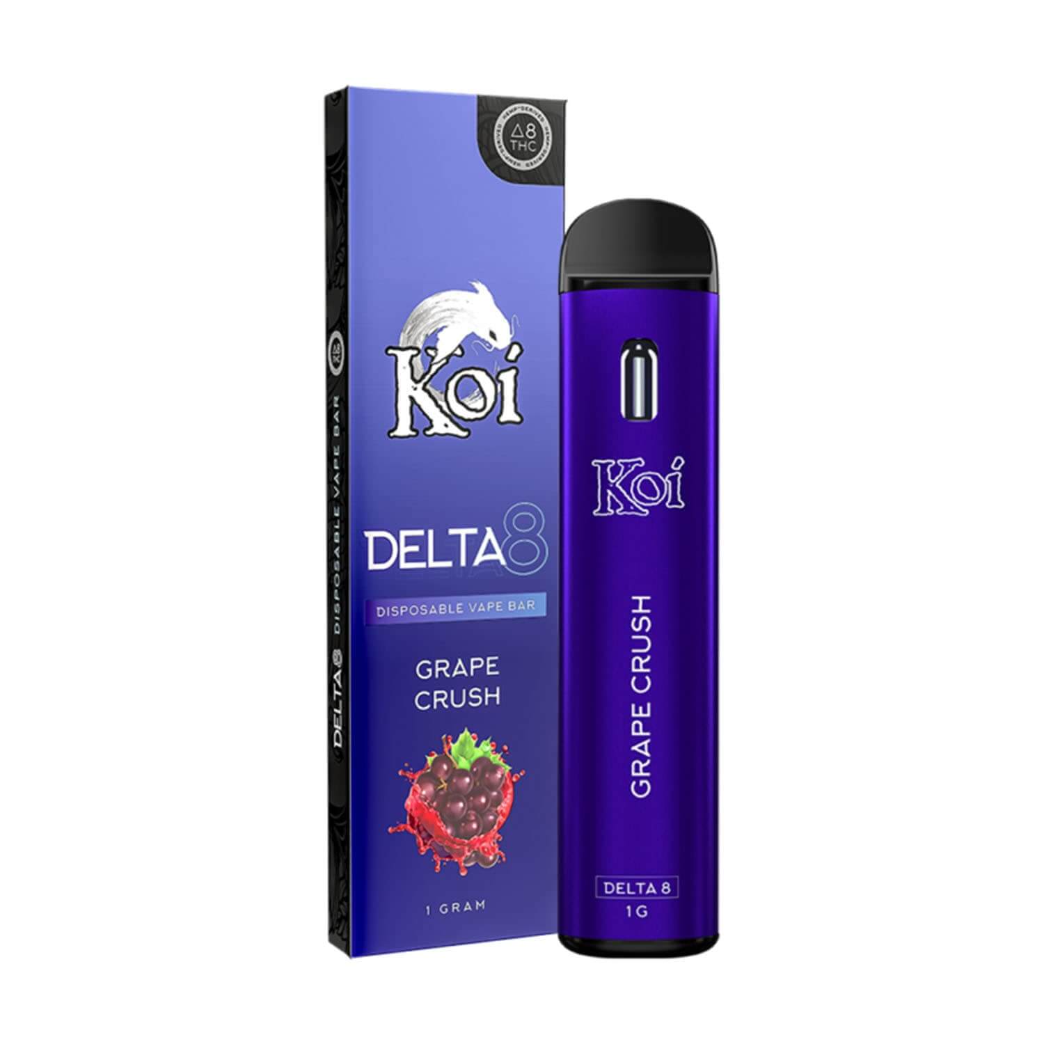 Koi Grape Crush Delta 8 Disposable Vape Bar (1g) Best Price
