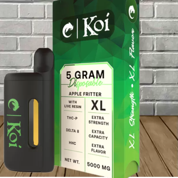 Koi Live Resin THCP + HHC + D8 Disposable 5g Best Price