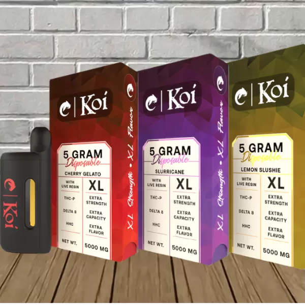 Koi Live Resin THCP + HHC + D8 Disposable 5g Best Price