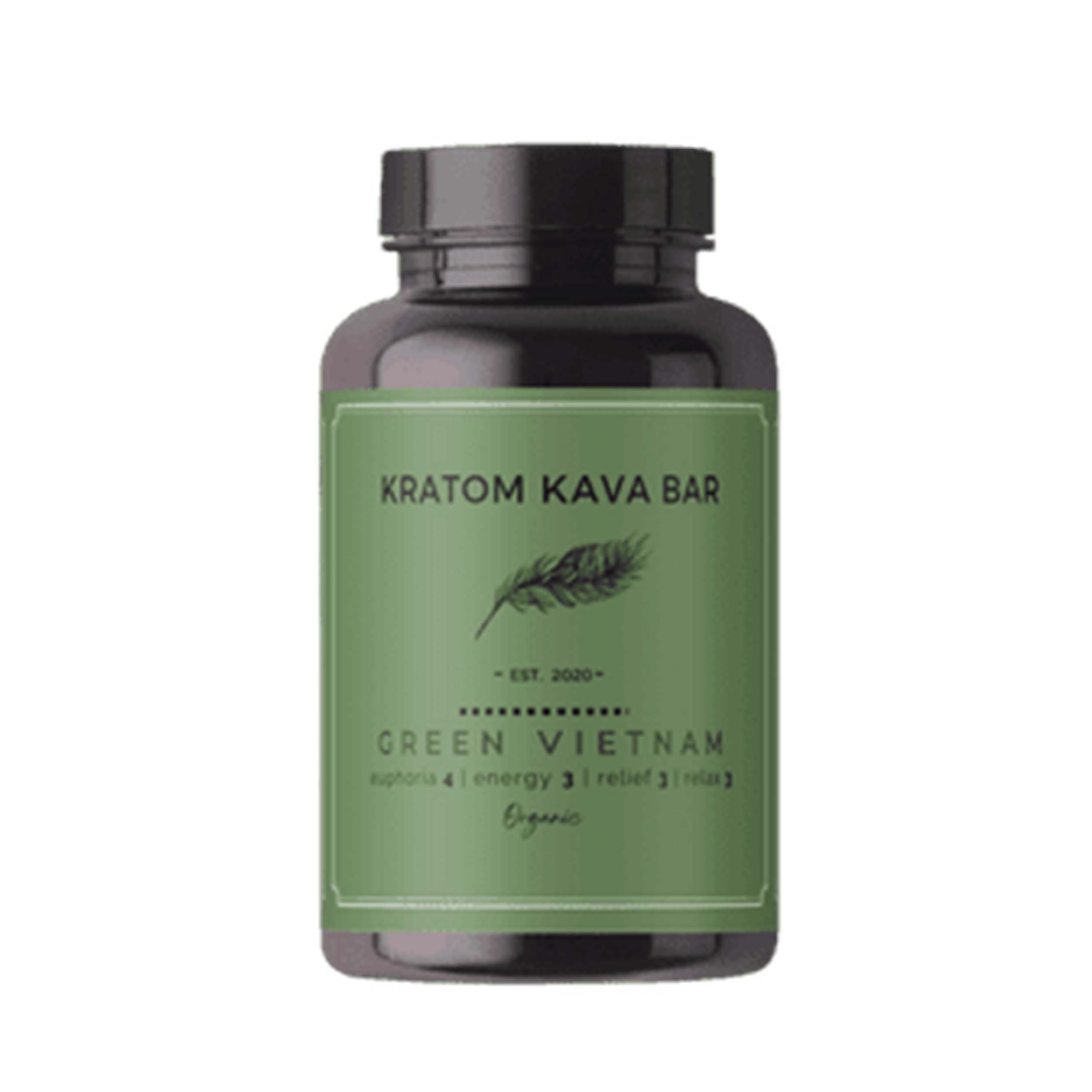 Kratom Kava Bar Green Vietnam Capsules Best Price