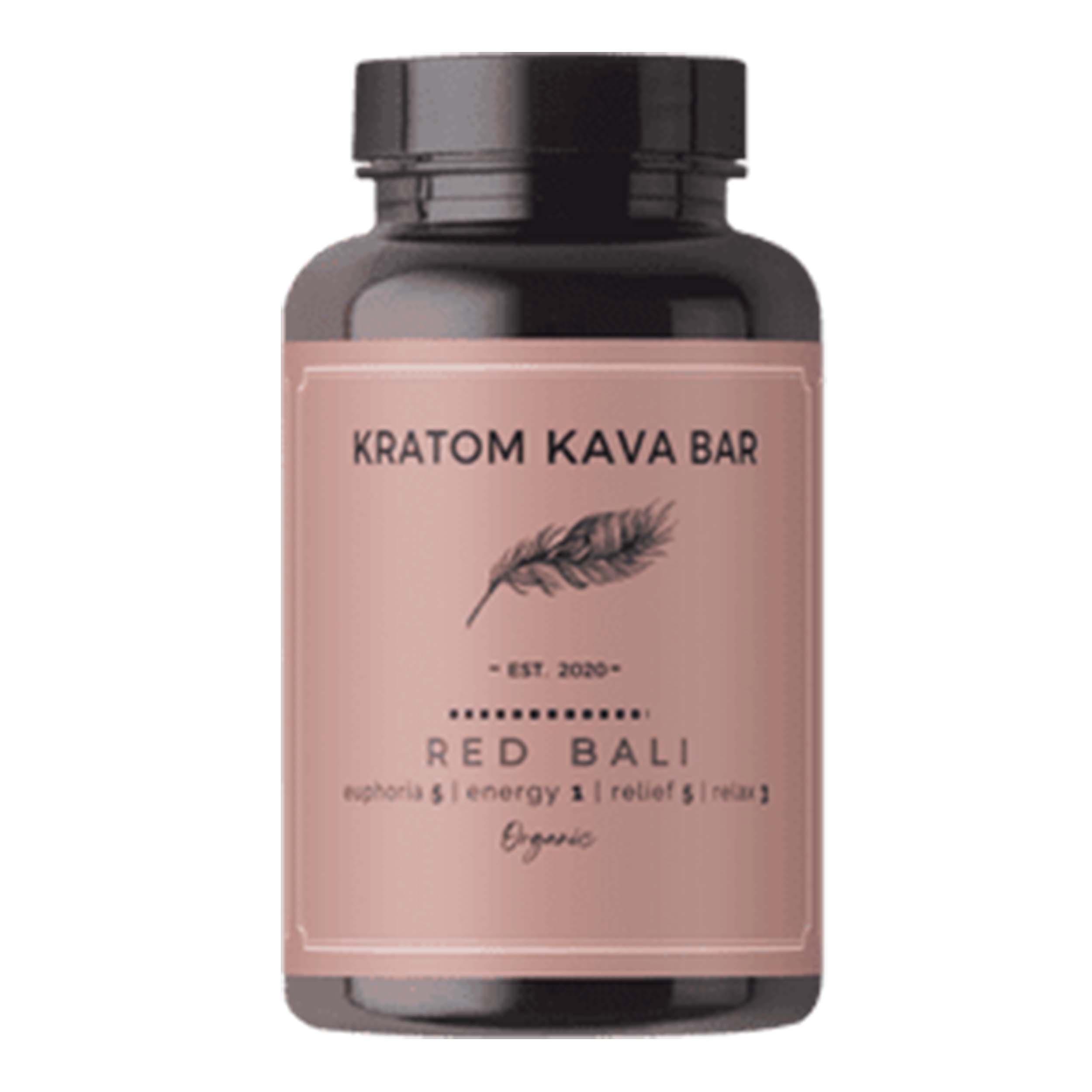 Kratom Kava Bar Red Bali Capsules Best Price