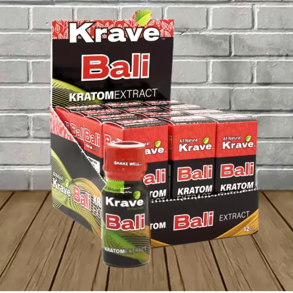 Krave Botanicals Bali Kratom Extract Shot Best Price