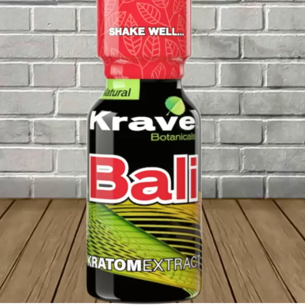 Krave Botanicals Bali Kratom Extract Shot Best Price