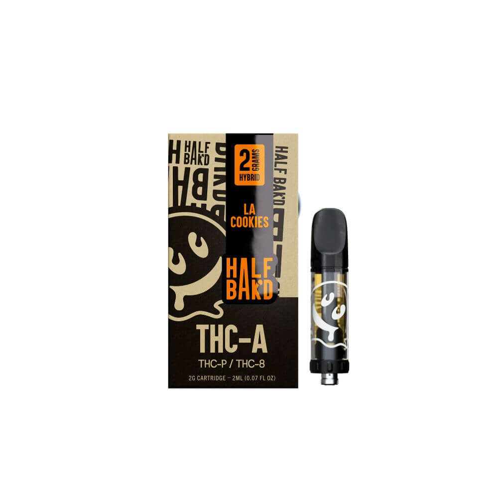 Half Bak'd LA Cookies - 2G THCA Cartridge (Hybrid) Best Price