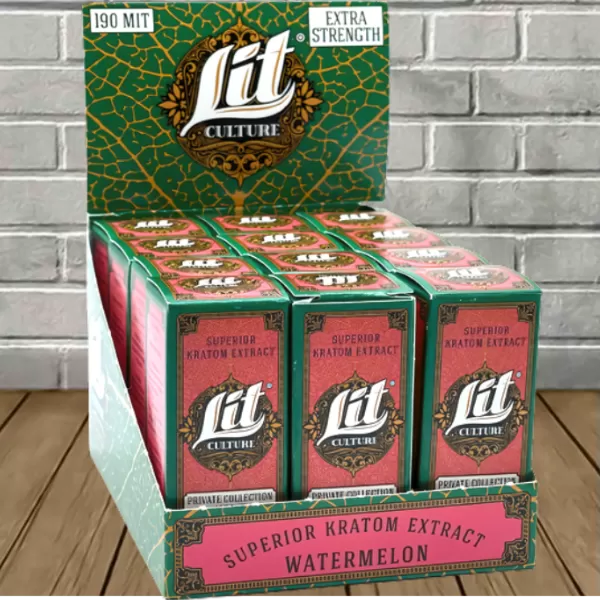 Lit Culture Watermelon Kratom Extract Shot 15ml Best Price