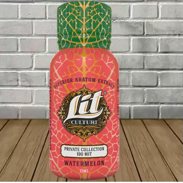 Lit Culture Watermelon Kratom Extract Shot 15ml Best Price