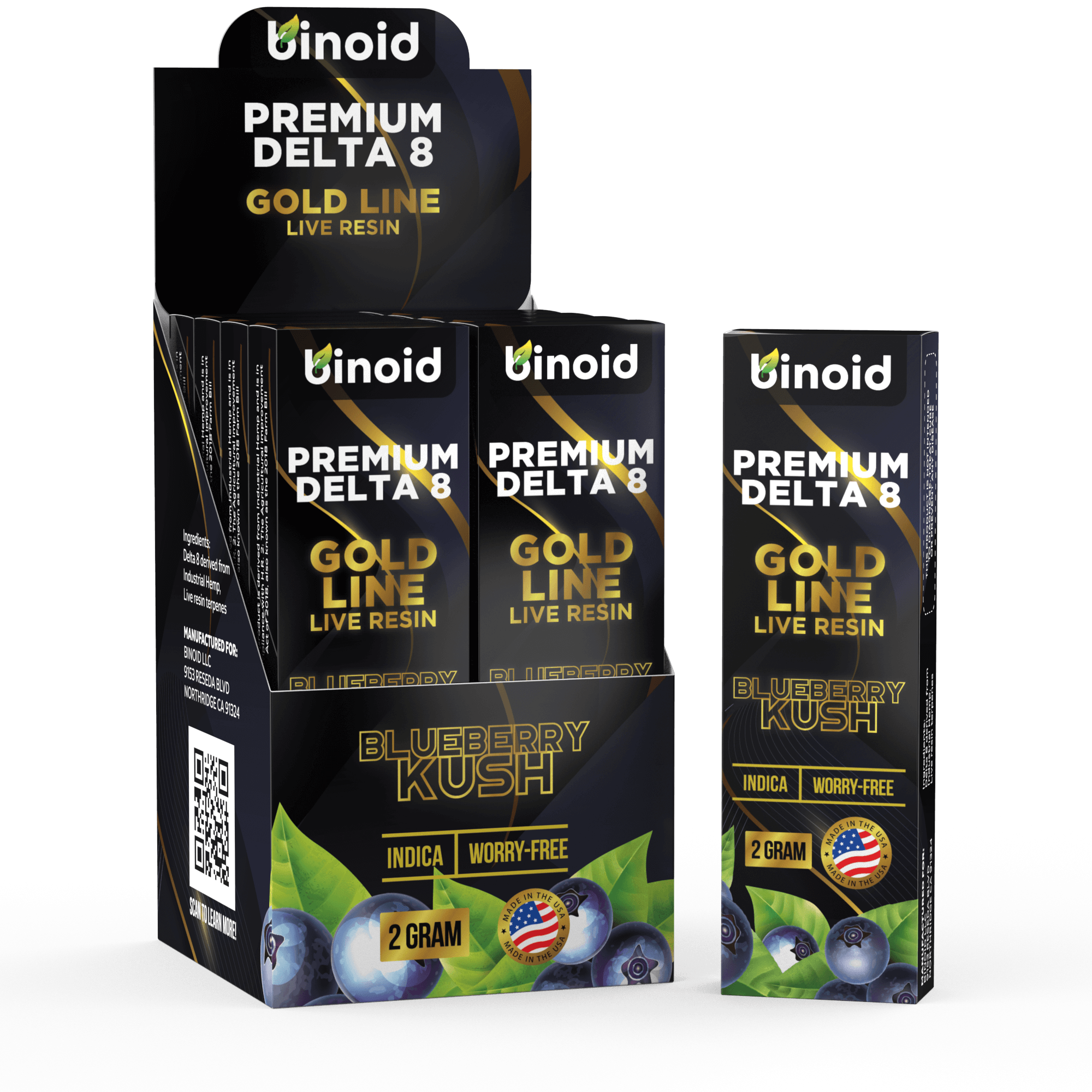Binoid Live Resin Rechargeable Disposable (2g) Best Price