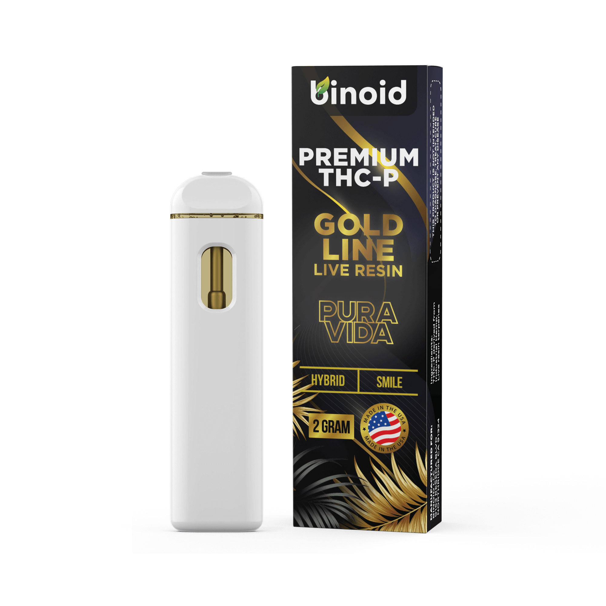 Binoid Live Resin Rechargeable Disposable (2g) Best Price