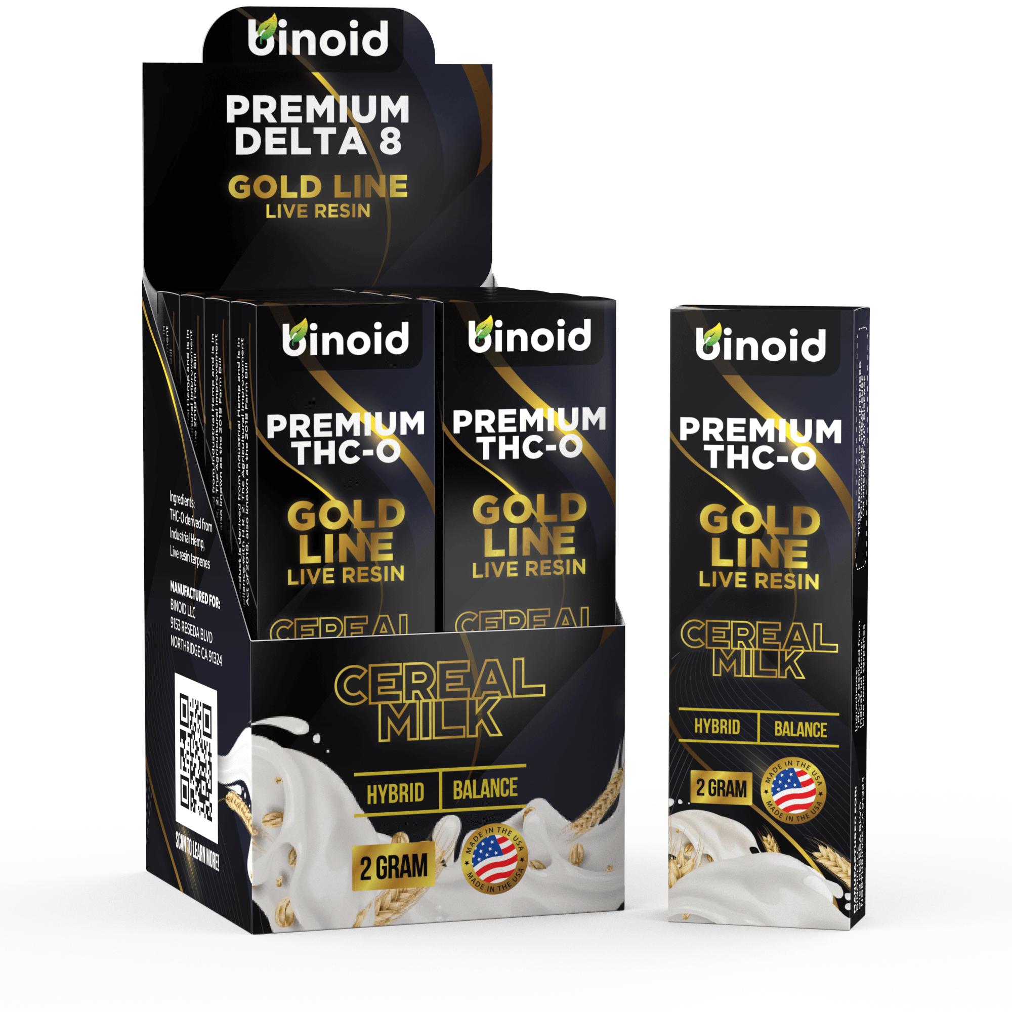 Binoid Live Resin Rechargeable Disposable (2g) Best Price