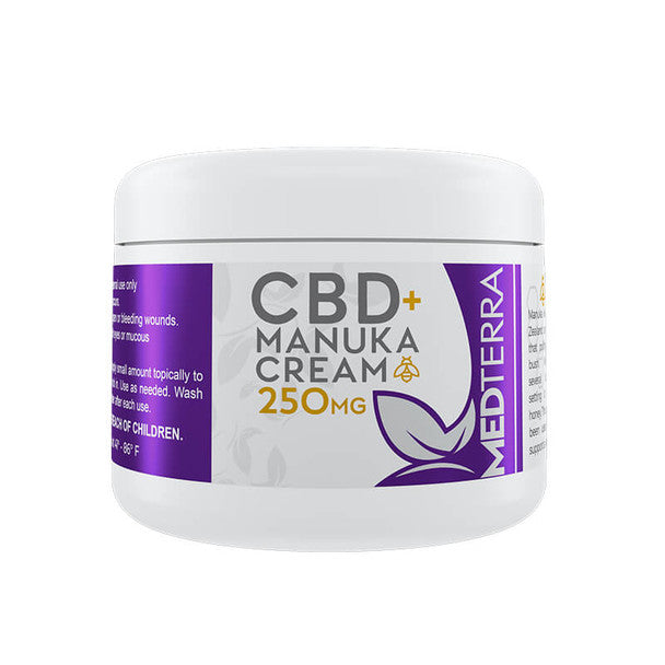 Medterra - CBD Topical - Manuka Cream - 250mg Best Price