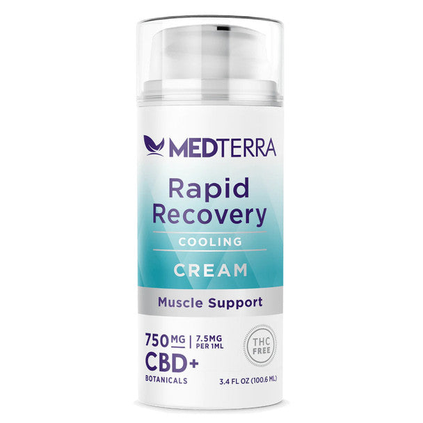 Medterra - CBD Topical - Relief + Recovery Cooling Cream 3.4 fl oz - 750mg Best Price