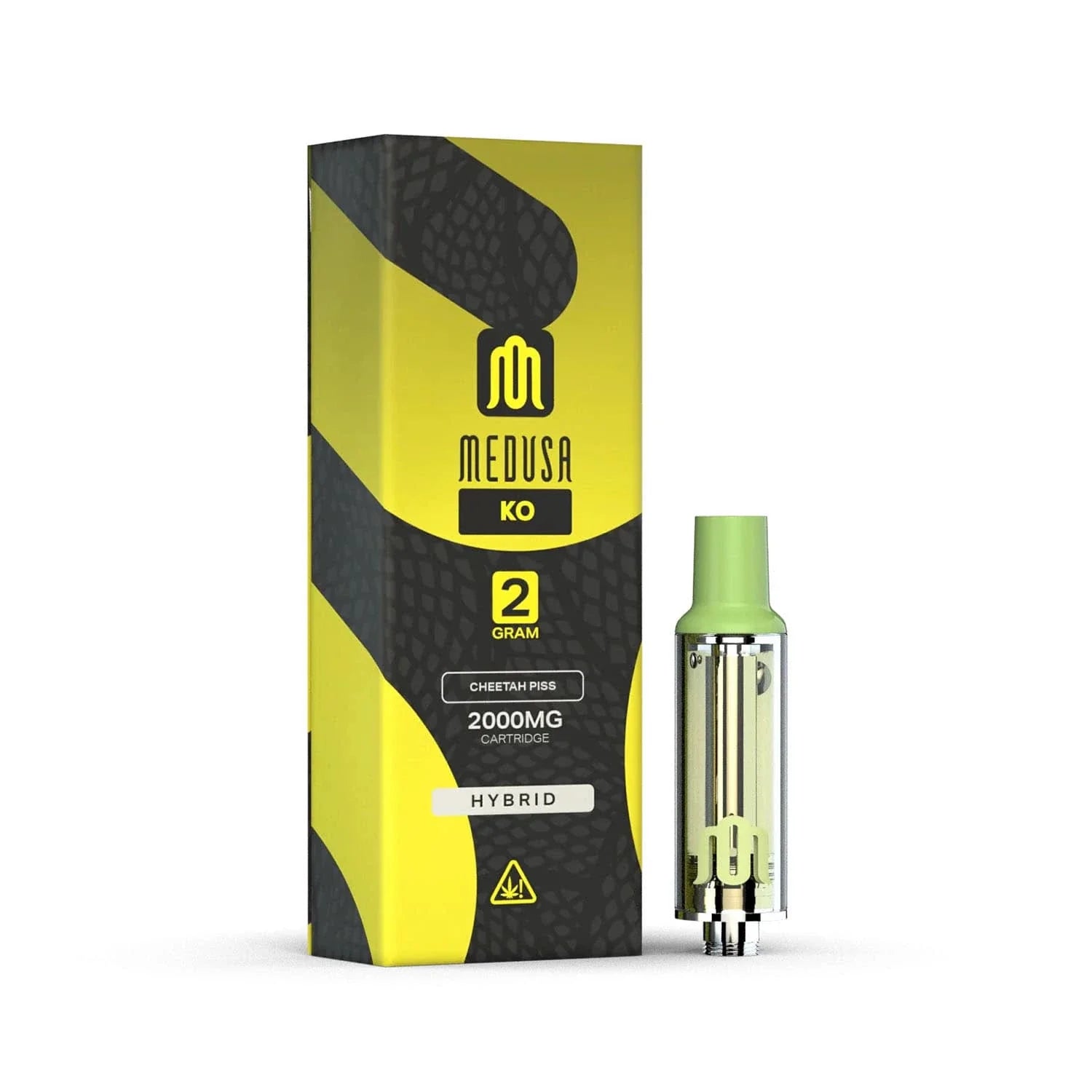 Medusa Cheetah Piss THC-O + Live Resin Delta 8 + THCP Cartridge (2g) Best Price