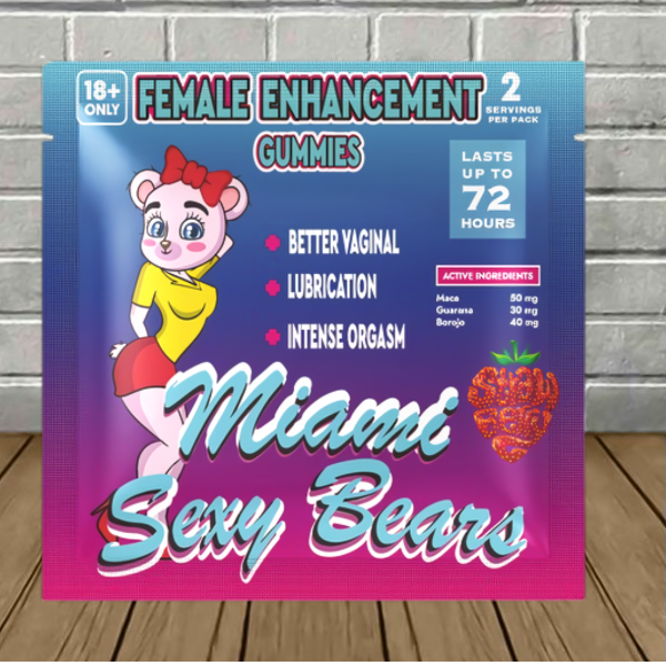 Miami Sexy Bears Female Enhancement Gummies 2ct Best Price