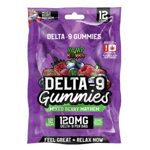 Hemp Bombs Mixed Berry Mayhem Delta 9 Gummies Best Price