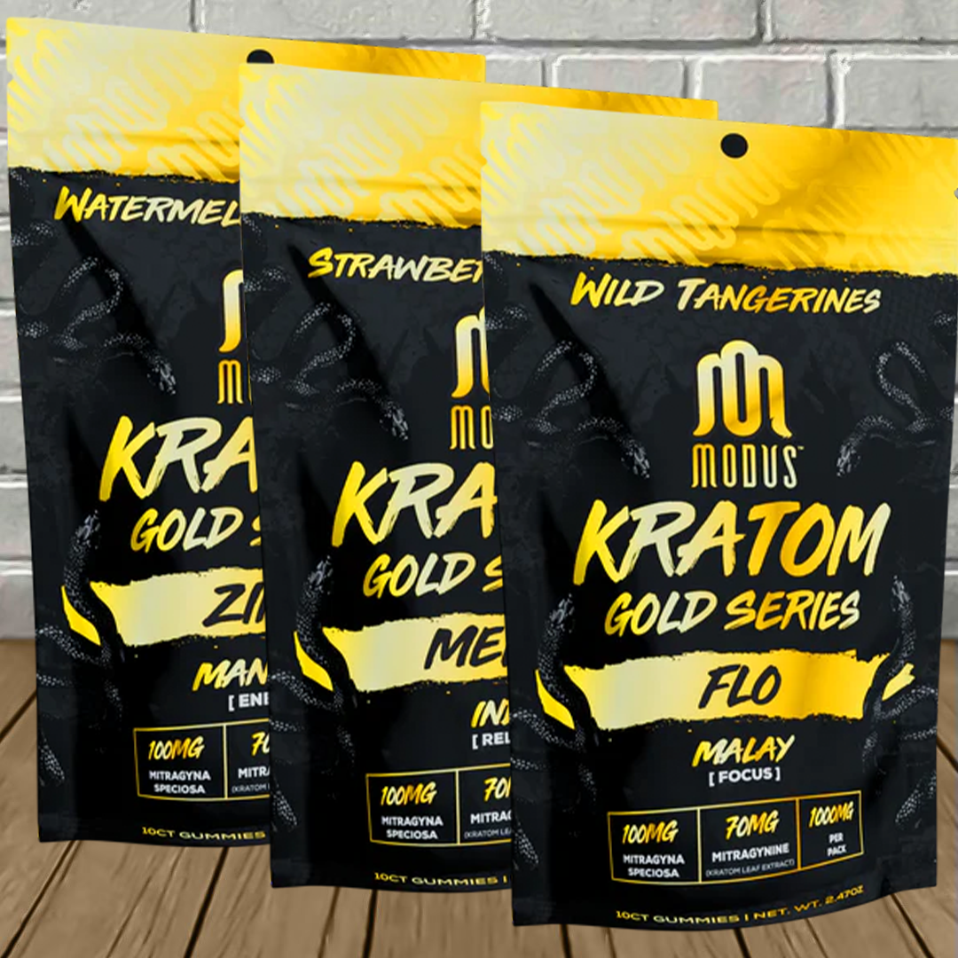 Modus Gold Series Kratom Extract Gummies 1000mg Best Price