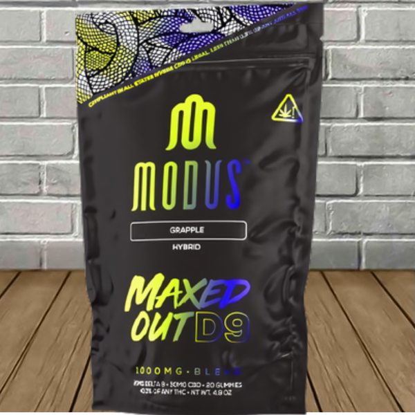 Modus Maxed Out 2:3 D9 + CBD Gummies 1000mg Best Price