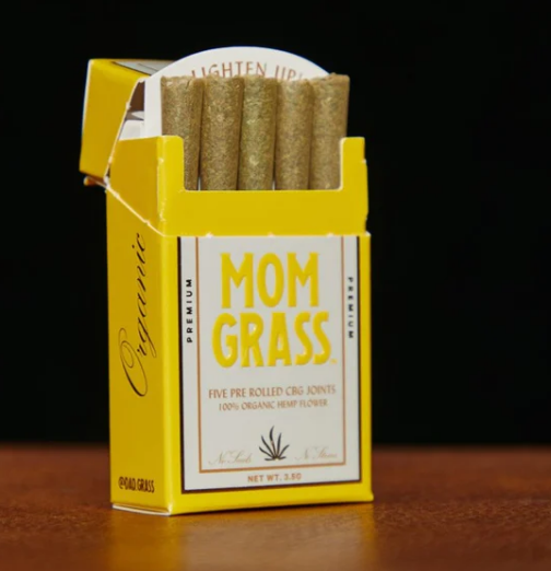 Mom Grass CBG Pre Rolled Joints 5 Pack Best Price