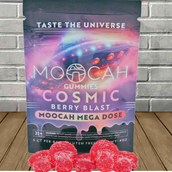 Moocah Mega Dose Mushroom Gummies 5ct Best Price