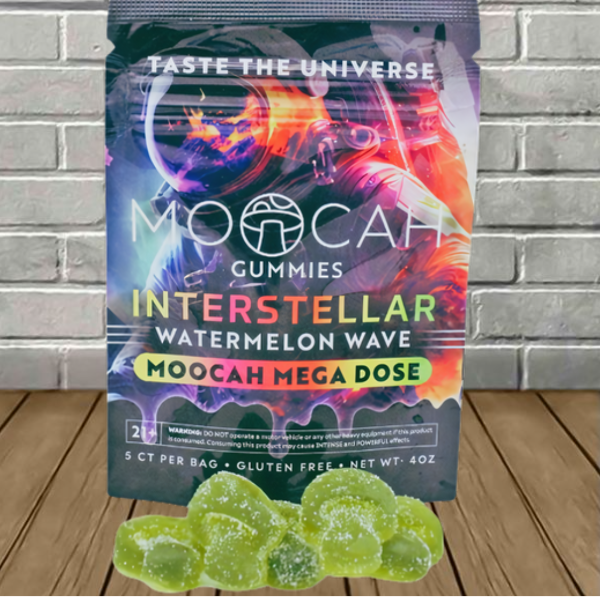 Moocah Mega Dose Mushroom Gummies 5ct Best Price