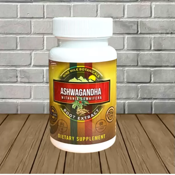 Nine Miles Botanicals Ashwaganda Root Extract 60ct Best Price