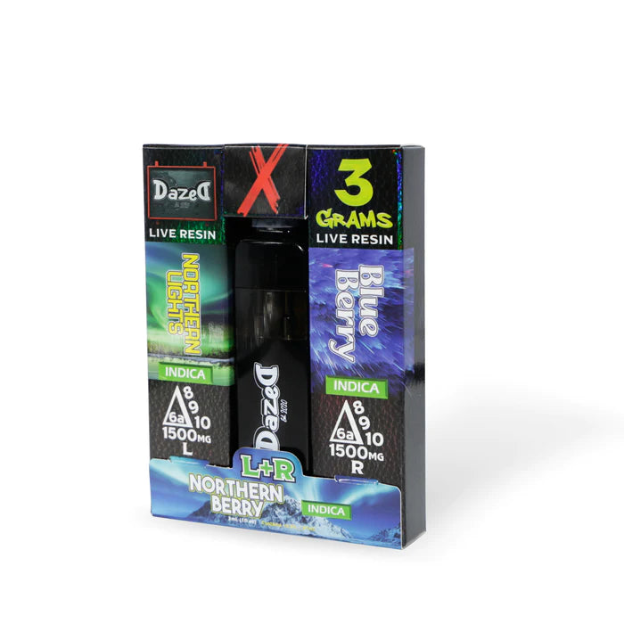 DazeD8 “Cross” THC-O + THCv + HHC-O Live Resin Disposables (3g) Best Price