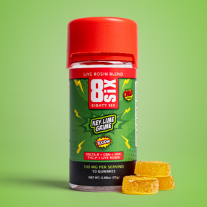 Eighty Six Melon Drop 1000MG THC-A Gummies Best Price