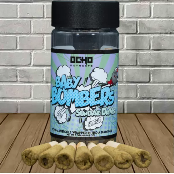 Ocho Extracts Baby Bombers THCa Pre-Rolls 7ct Best Price