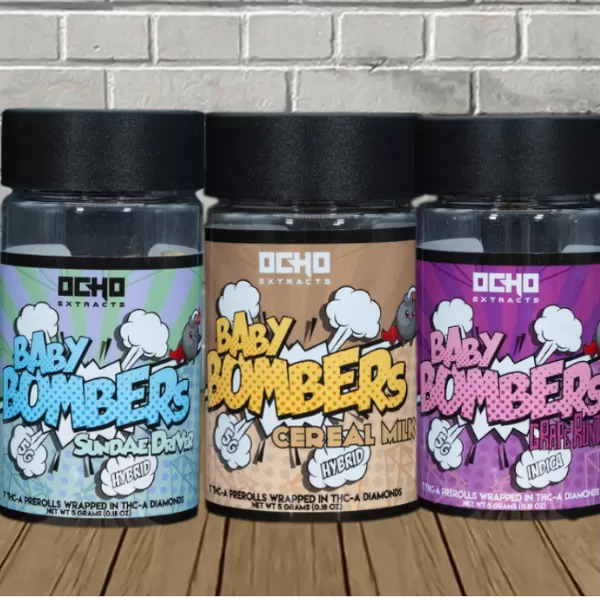 Ocho Extracts Baby Bombers THCa Pre-Rolls 7ct Best Price