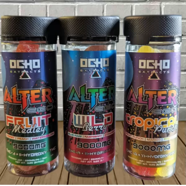 Ocho Extracts THCa Alter Ego Gummies 9000mg Best Price