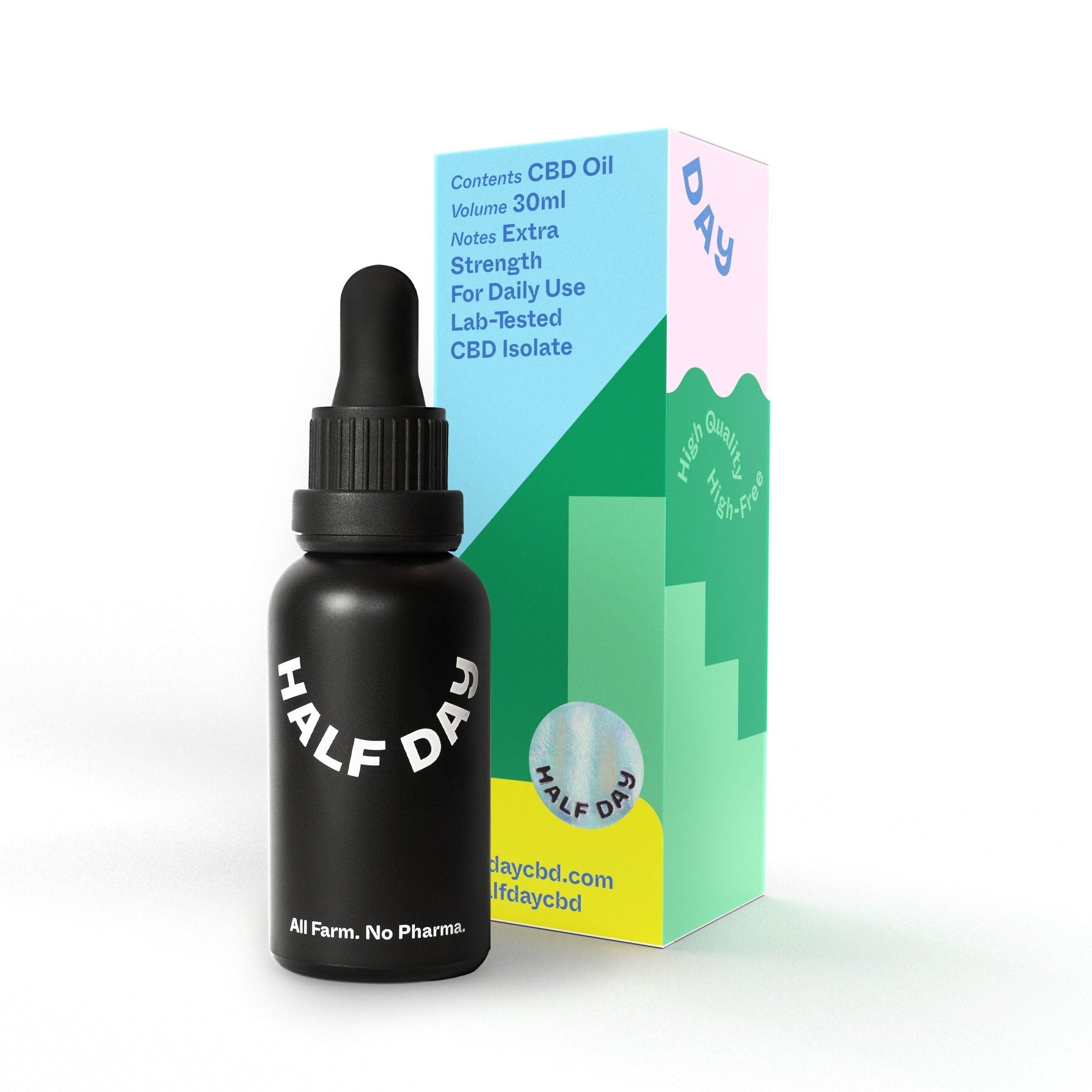 Half Day CBD Isolate Oil Tincture Best Price