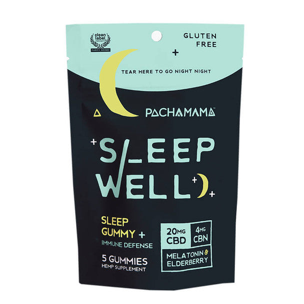 Pachamama CBD Edible - Sleep Well Gummies 20mg Best Price
