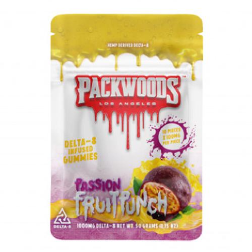 Packwoods - Delta 8 Edible - D8 Gummies - Passionfruit Punch - 100mg Best Price