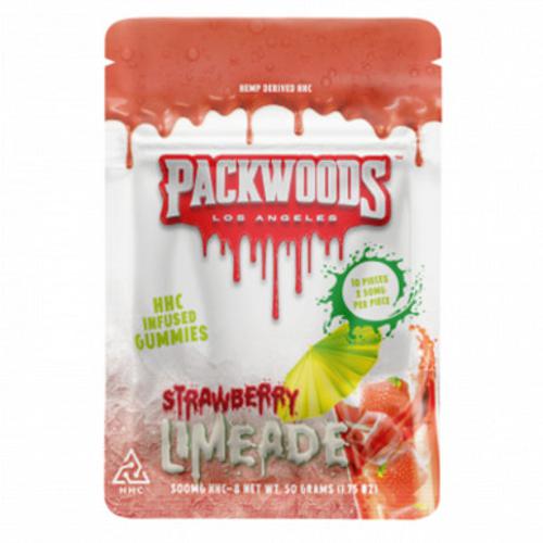 Packwoods - HHC Edible - HHC Gummies - Strawberry Limeade - 50mg Best Price