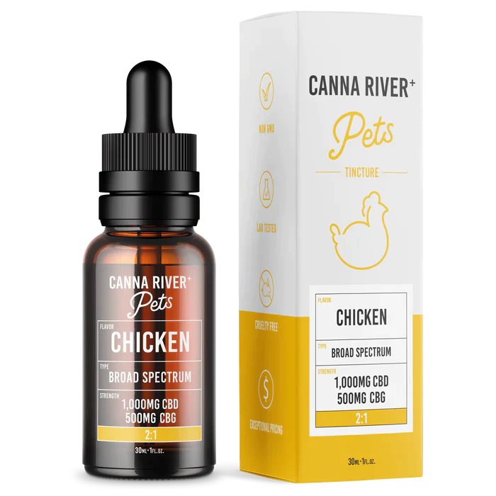 Pet CBD Tincture Oil from Canna River Best Price