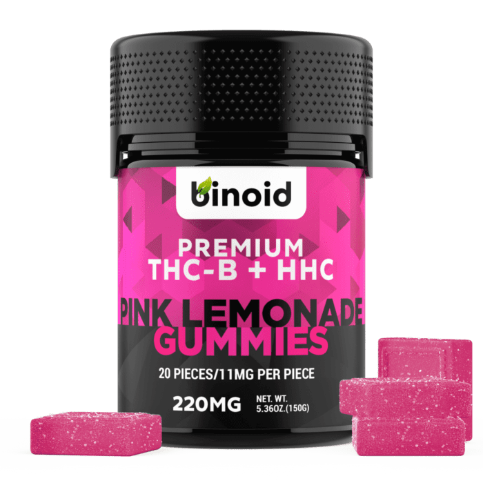 THC-B + HHC Gummies – Pink Lemonade (RELEASE SALE) Best Price