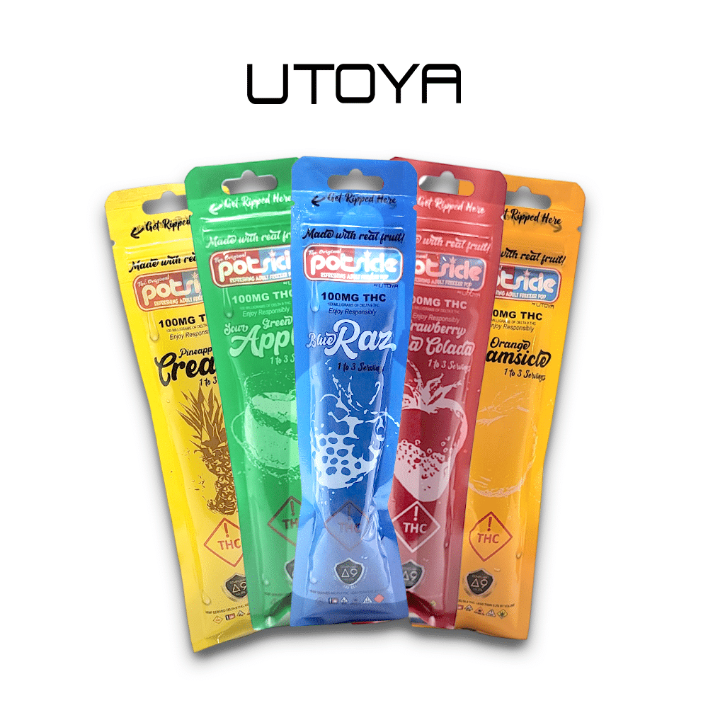 Utoya | PotSicles Delta 9 THC Freezer Pops - 500mg Best Price