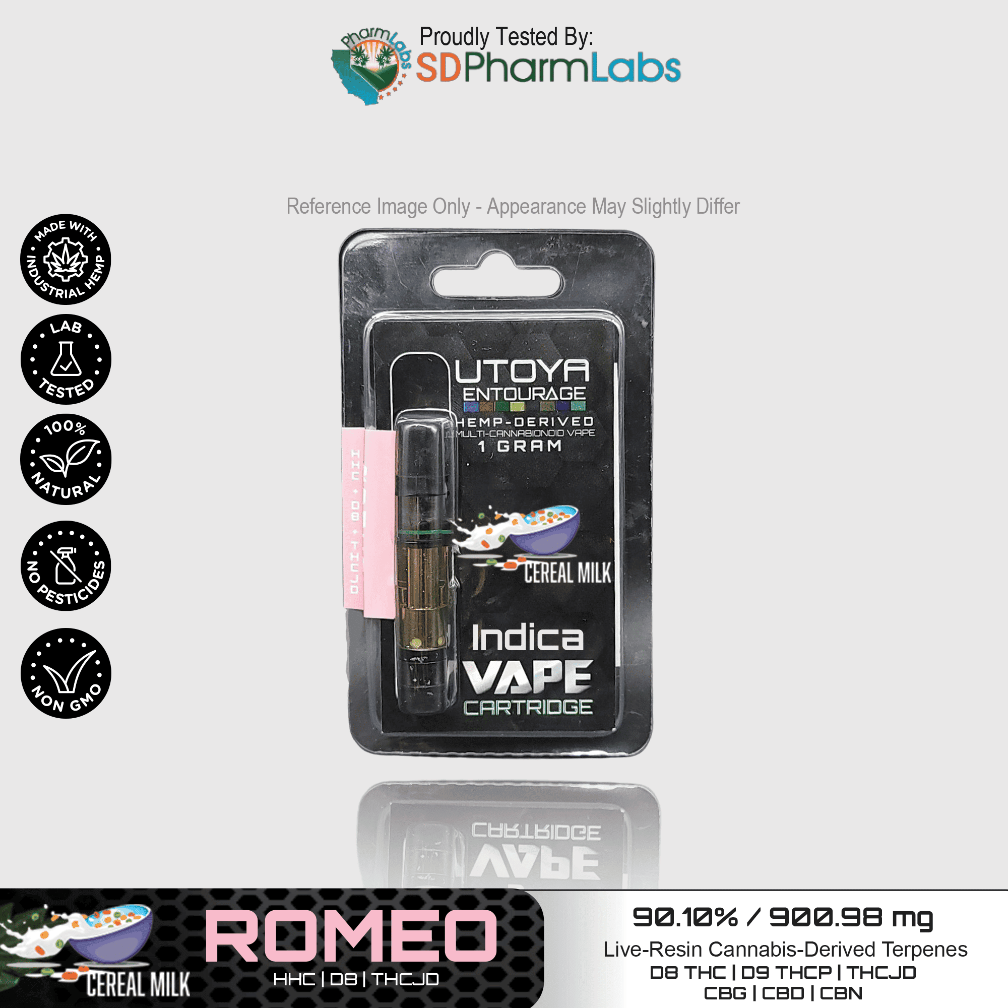 Utoya | Live Resin Delta 8 THC Vape Cartridge - 1g Best Price