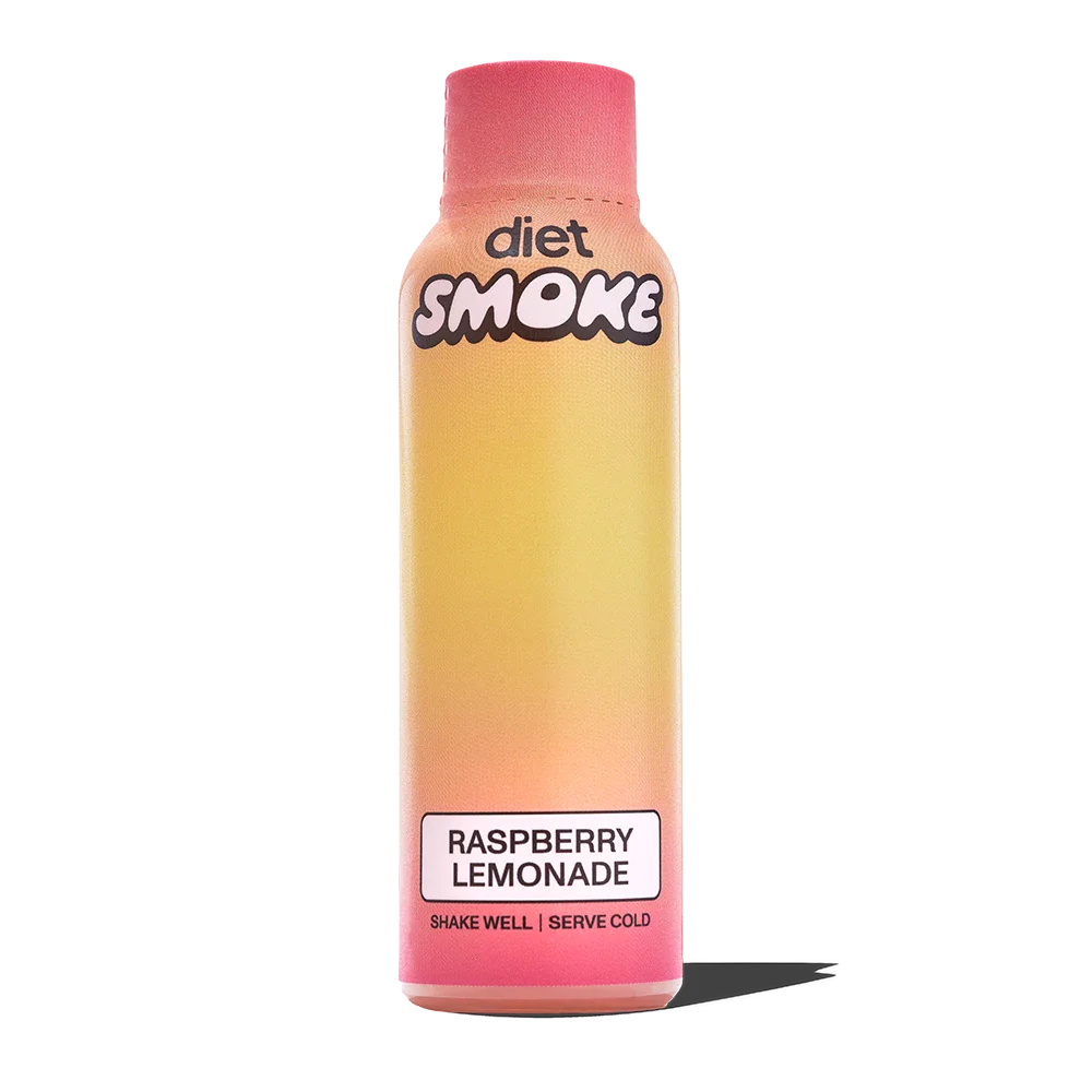 Diet Smoke Raspberry Lemonade 25MG DELTA-9 THC 2OZ SHOT Best Price
