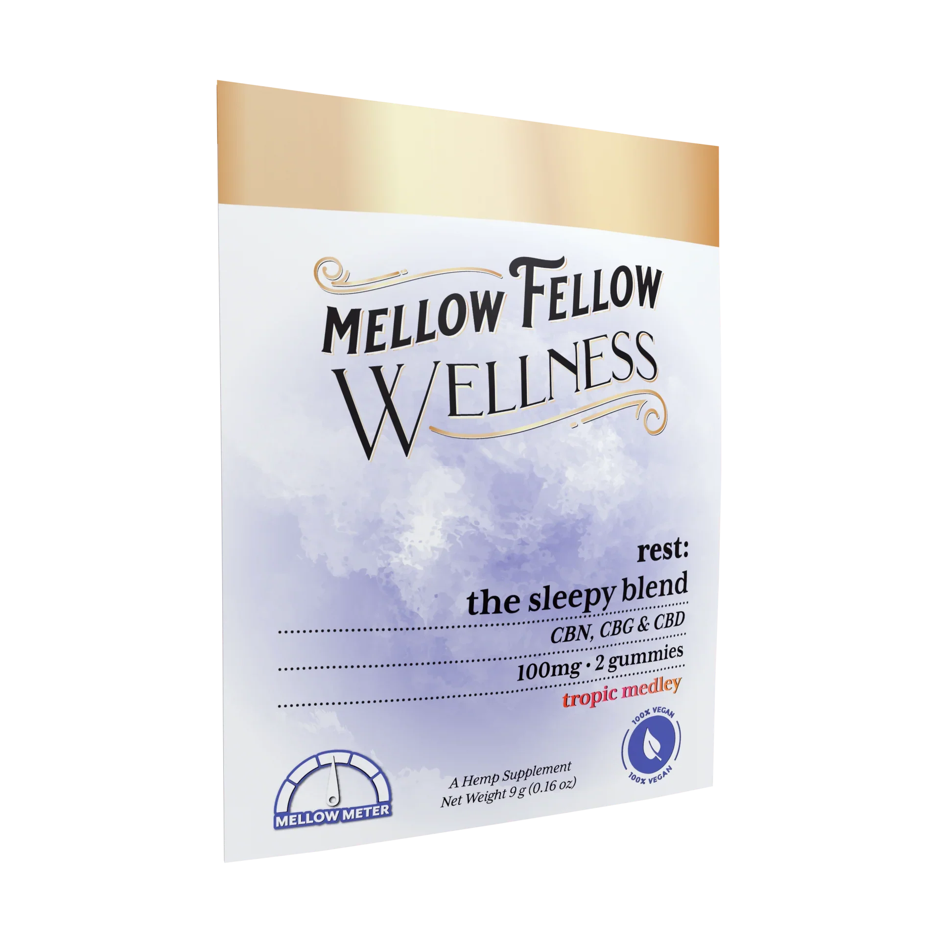 Mellow Fellow Wellness Gummies - Rest Blend - Tropic Medley - 100mg Best Price