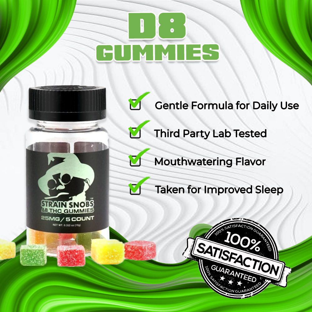 Strain Snobs – Delta 8 Gummies Best Price