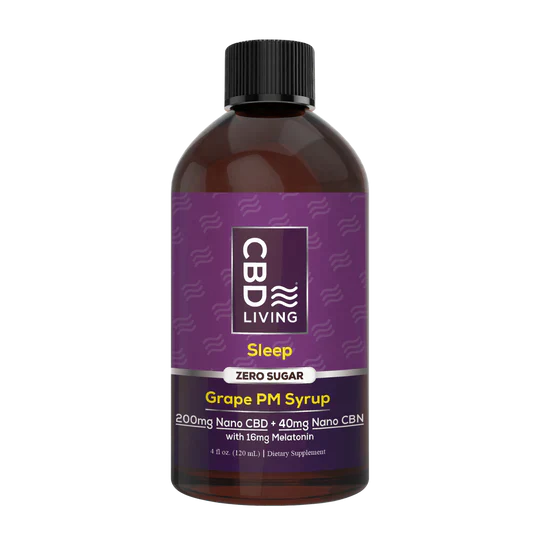 CBD Living | CBD + CBN Sleep Aid Syrup - 240mg Best Price
