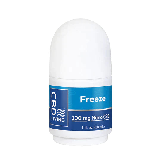 CBD Living | CBD Roll On Freeze 100mg - 4500mg Best Price
