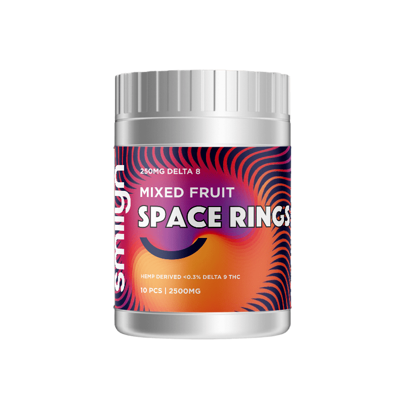 Smilyn Delta 8 Mixed Fruit Space Rings Best Price